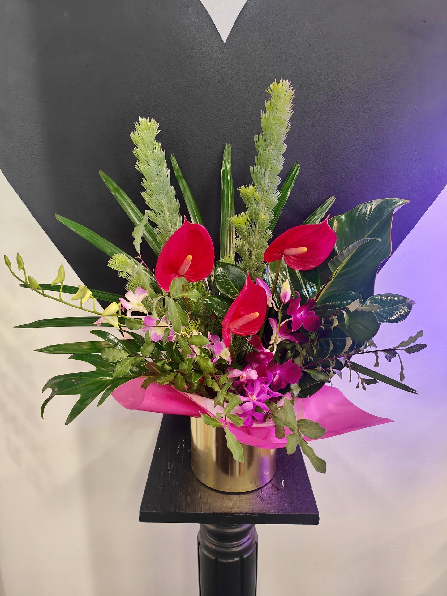 Put you on a pedestal