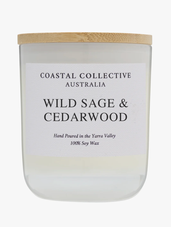 Wild Sage and Cedarwood 180g