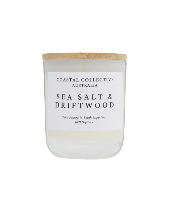 Jar candle - Sea Salt and Driftwood